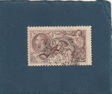 ///   ANGLETERRE ///  Brun  N° 198 Côte 42€ - Used Stamps