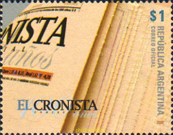 228625 MNH ARGENTINA 2008 CENTENARIO DEL PERIODICO "EL CRONISTA COMERCIAL" - Nuovi