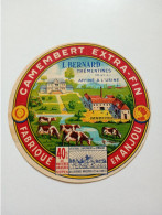 étiquette Camembert L.Bernard - Käse