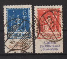 MiNr. 233-234 Gestempelt, Geprüft (0348) - Gebraucht