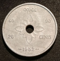 LAOS - 20 CENTS 1952 - Sisavang Vong - KM 5 - Laos