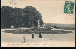 78 -- Saint -Germain - En - Laye -- Le Rond - Point - Des Roses Et La Terrasse - St. Germain En Laye (Château)