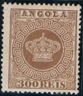 Angola, 1870/7, # 9 Dent. 13 1/2, MH - Angola