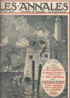 LES ANNALES Politiques Et Littéraires: 14 Mars 1915: La Croisade Française, Le Pessimisme Russe, Les Français D'Orient, - 1900 - 1949