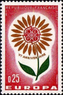 France Poste N** Yv:1430/1431 Europa Cept Fleur à 22 Pétales - Unused Stamps