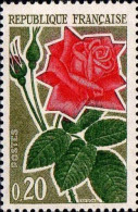 France Poste N** Yv:1356/1357 Roses - Neufs