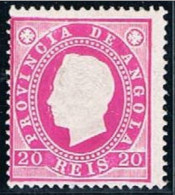 Angola, 1886, # 17 Dent. 13 1/2, MH - Angola