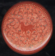 Antique Burma  Royalty 8-piece Hand-painted, Hand Etched Coaster Set Intricate Work Ca 1900 - Art Asiatique