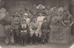 PARIS VII - Carte Photo Caserne Fontenoy Militaires Du 19e Train 1920 - Soldatenfriedhöfen