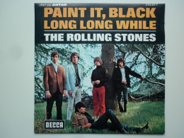 The Rolling Stones 45Tours SP Vinyle Paint It, Black / Long Long While A.R.E.A.C.E.M. – A-72 Offert Par Antar - Autres - Musique Française