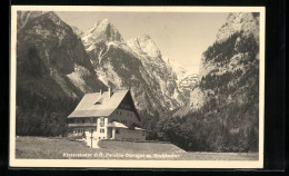 AK Hinterstoder /O. Oe., Pension Dietlgut Mit Hochkasten  - Other & Unclassified