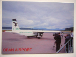 Avion / Airplane / HIGHLAND AIRWAYS / Pilatus Britten-Norman / Seen At Oban Airport / Aéroport / Flughafen - 1946-....: Modern Tijdperk