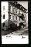 AK Liezen, Hotel Goldener Hirsch, Shell Tanksäule  - Altri & Non Classificati