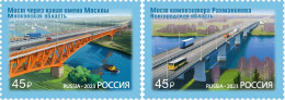 2023 3370 Russia Bridges MNH - Neufs