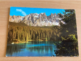 Italia Dolomiti. Lago Di Carezza Con Latemar 1965 - Bolzano (Bozen)