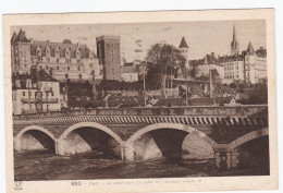 Pau - Le Pont Sur Le Gave Et Château Henri IV - Pau