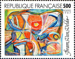 France Poste N** Yv:2473/2474 Série Artistique Bram Van Velde & Boudin - Nuevos