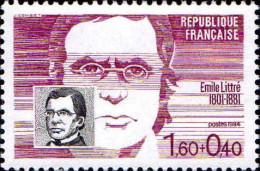 France Poste N** Yv:2328/2332 Célébrités De Littré à Evariste Galois - Unused Stamps