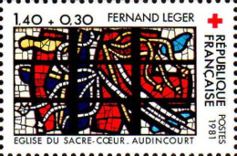 France Poste N** Yv:2175/2176 Croix-Rouge Fernand Leger - Nuevos