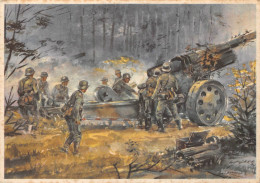 ¤¤  -  Guerre 1939-45  -  Carte Allemande  -  Artillerie, Canon, Militaires  -  Illustrateur En 1940  -  ¤¤ - Weltkrieg 1939-45