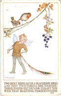 CPA Carte Postale Royaume Uni Two Dicky Birds Sat On A Blackberry Bough Andd They Twittered A Song Together.....VM80767 - Other & Unclassified
