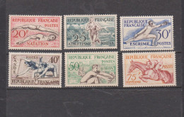 Jeux Olymîques Helsinki - Unused Stamps