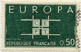 France Poste Obl Yv:1397 Mi:1451 Europa Cept (Sigle Stylisé) (cachet Rond) - Oblitérés