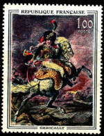 France Poste Obl Yv:1365 Mi:1417 Théodore Géricault Officier Chausseur (cachet Rond) - Usati