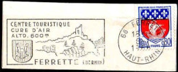 France Poste Obl Yv:1354B Mi:1497 Armoiries De Paris (TB Cachet à Date) Ferrette 6-1-1966 - Oblitérés