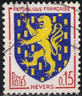 France Poste Obl Yv:1354 Mi:1407 Nevers Armoiries (cachet Rond) - Usados