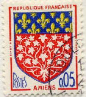 France Poste Obl Yv:1352 Mi:1406 Amiens (Armoiries) (beau Cachet Rond) - Gebruikt