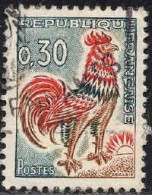 France Poste Obl Yv:1331A Mi:1496x Coq De Decaris (Obl.mécanique) - Used Stamps