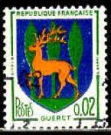 France Poste Obl Yv:1351B Mi:1459 Armoiries De Guéret (Obl.mécanique) - Used Stamps