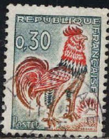 France Poste Obl Yv:1331A Mi:1496x Coq De Decaris (Beau Cachet Rond) - Used Stamps
