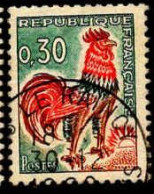 France Poste Obl Yv:1331A Mi:1496x Coq De Decaris (TB Cachet Rond) - Oblitérés