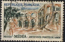 France Poste Obl Yv:1318 Mi:1371 Médéa Anciennes Portes De Lodi (beau Cachet Rond) - Usados