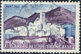 France Poste Obl Yv:1311 Mi:1365 St Paul A-M (Beau Cachet Rond) - Usati