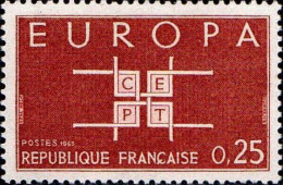 France Poste N** Yv:1396 Mi:1450 Europa Cept Sigle Stylisé - Nuevos