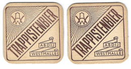 958a  Brij. Der Trappisten Van Westmalle Trappistenbier Rv Bruin - Beer Mats