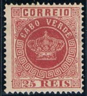 Cabo Verde, 1877, # 4 Dent. 12 1/2, MNG - Kapverdische Inseln