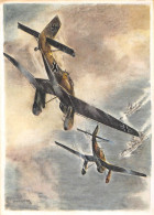 ¤¤  -  Guerre 1939-45  -  Carte Allemande  - Aviation, Avions, Militaires    -  Illustrateur En 1939  -  ¤¤ - Oorlog 1939-45