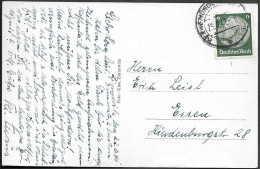 Germany WW2 Peenemünde Rocket Research Center Postcard Mailed 1941. V-1 V-2 Rocket - Storia Postale