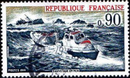 France Poste Obl Yv:1791 Mi:1871 Sauvetage En Mer (cachet Rond) - Oblitérés
