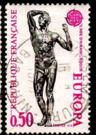 France Poste Obl Yv:1789 Mi:1869 Europa Cept Auguste Rodin L'Âge D'airain (TB Cachet Rond) - Usati