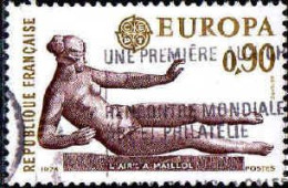 France Poste Obl Yv:1790 Mi:1870 Europa Cept L'air A.Maillol (Belle Obl.mécanique) - Usati