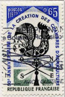 France Poste Obl Yv:1778 Mi:1858 Chambres D'Agriculture (Belle Obl.mécanique) - Gebruikt