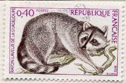 France Poste Obl Yv:1754 Mi:1843 Raton Laveur De La Guadeloupe (cachet Rond) - Usati