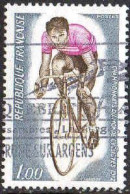 France Poste Obl Yv:1724 Mi:1804 Championnats Du Monde Cyclistes (Belle Obl.mécanique) - Gebraucht