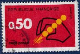 France Poste Obl Yv:1720 Mi:1796 Code Postal (cachet Rond) - Usati