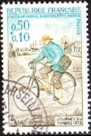 France Poste Obl Yv:1710 Mi:1784 Journée Du Timbre Facteur Rural (TB Cachet Rond) - Used Stamps